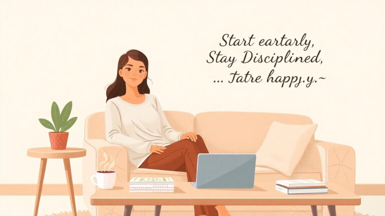 How to Save for Retirement Early: A Calm and Practical Guide